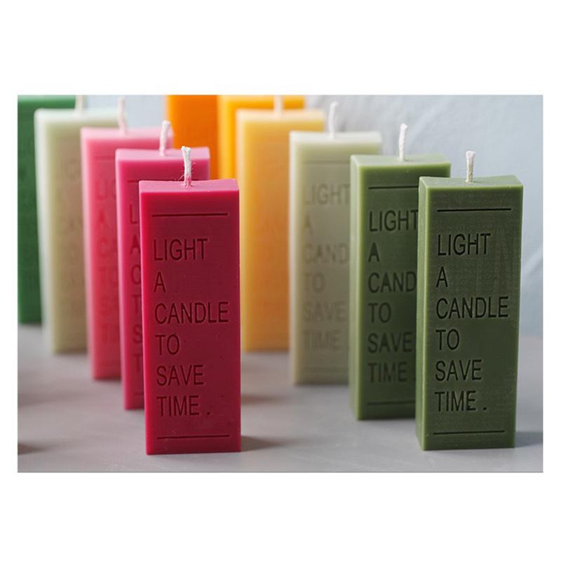 Форма для ароматерапевтической свечи, силиконовая, простая линия, формы для расплава воска, принадлежности для самостоятельного изготовления