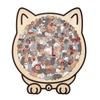 135Piece 3D Cat Puzzles Cats Puzzletoy Morandi-Colored Animal Woodpuzzle puzzle Ideal for lovers and Home Decoration