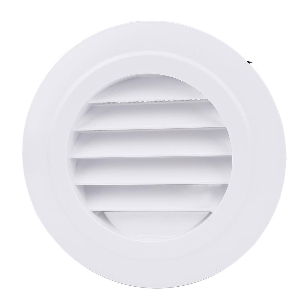 100 мм круглая вентиляционная крышка 4 дюйма ABS вытяжная вентиляционная решетка с косыми жалюзи для ванной комнаты офиса