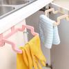 Kitchen Cabinet Door Back Garbage Trash Bag Towel Hanging Holder Rack Organizer