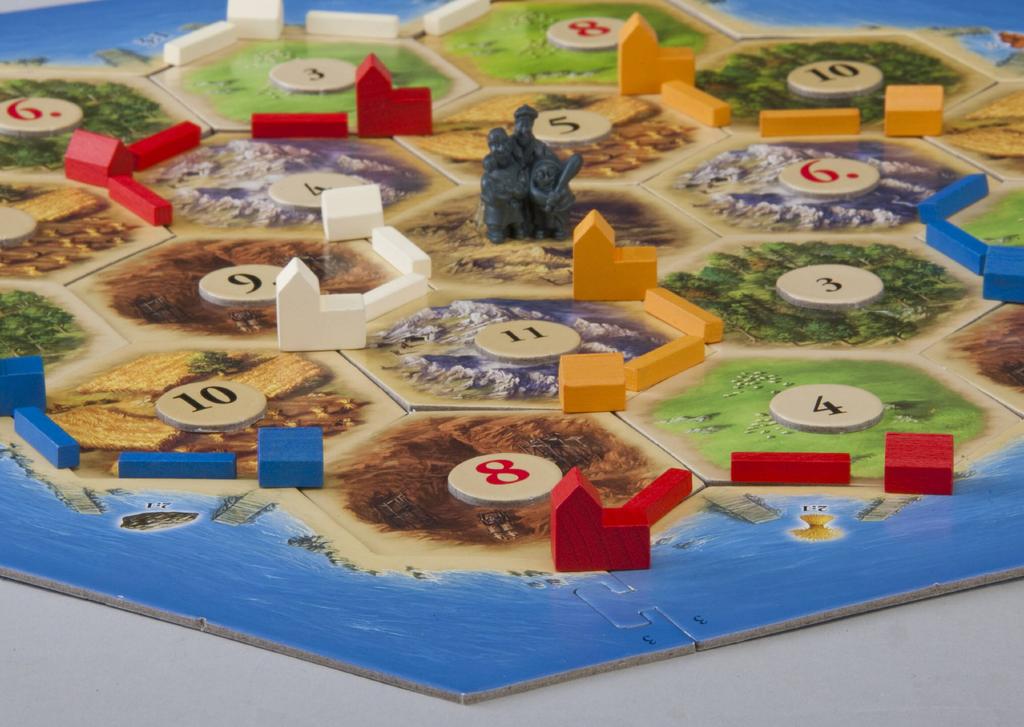 GP Настольная игра Settlers of Catan Wooden Tops