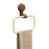 Hanging Towel Rack Suction Cup Design Strong Load-bearing Simple Installation Bathroom Wall Mount Hand Towel Holder