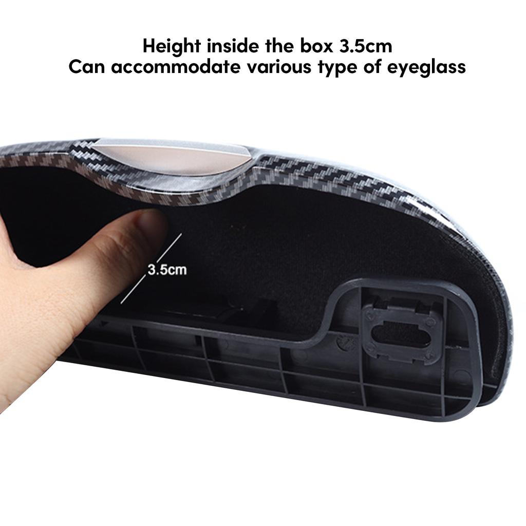 Чехол для солнцезащитных очков на крышу автомобиля, автомобильный держатель для очков из АБС-пластика, защитный бокс, органайзер для хранения очков для Mercedes