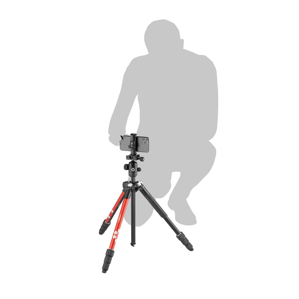 Joby Tripod RangePod Smart Smartphone Tripod Camera Tripod Travel Tripod Smartphone Adapter Included Load Capacity 8kg Full Extension Height 160cm