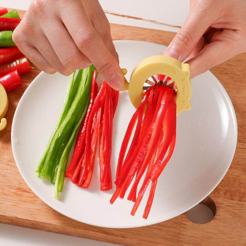 Green Onion Easy Slicer Shredder Plum Blossom Cut Green Onion Wire Drawing Superfine Vegetable Shredder Kitchens Accessories