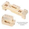 Brass Front Bumper Mount Servo Bracket Remote Control Model Accessory Fit for Traxxas TRX4 RC Car