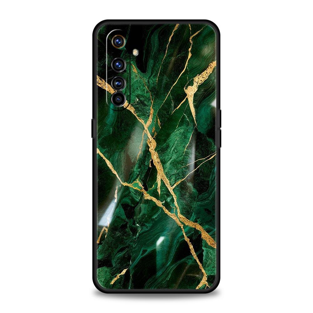 Акварельный мраморный чехол для телефона для Realme 12 11 10 4G 9 8 5G 7 6 GT5 GT3 GT2 Pro Plus C21 C11 C25 C35 GT Neo 2 3 3T 5
