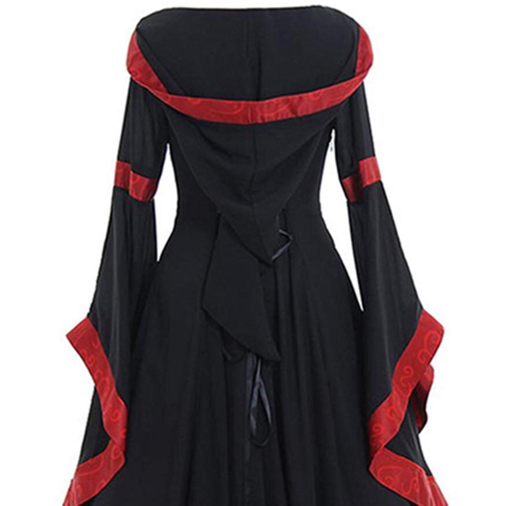 Women's Vintage Floor Length Gothic Cosplay Dress