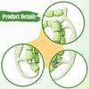 Massage Roller 23 Wheels Circular Leg Clamp Muscle Relaxer for Elbow Thighs Legs