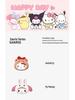 Детские летние шлепанцы Sanrio с мультяшным принтом, нескользящие, легкие, с мягкой подошвой