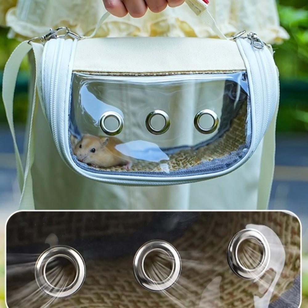 Breathable Bird Transport Cage Portable Hamster Carrier Bag Parrot Travel Bag Traveling