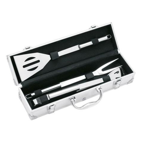 MidOcean Asador Aluminium BBQ Tool Set (Pack of 3)