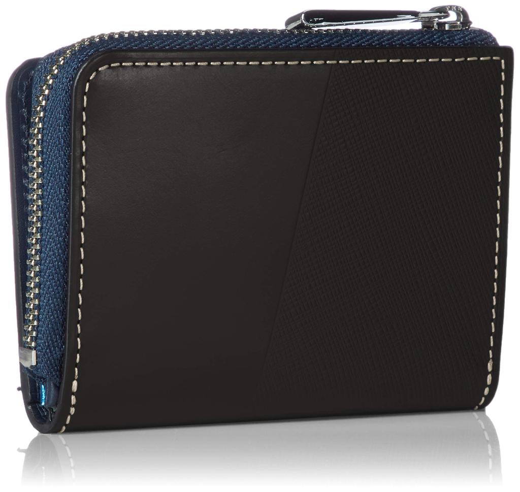 Частичный аксессуар Lanvin en Bleu Чехол для проездного с кошельком для монет, Черный