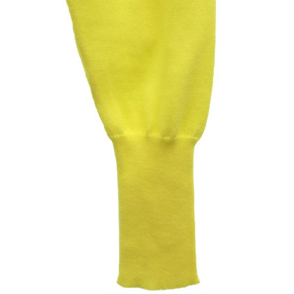 5PROGRESS сделано в Италии Герб Свитер с длинным рукавом L желтый вязаный Женский Б/у