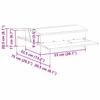 Chicken Treadle Feeder Black 75 x 53 x 20.5 cm Cold Rolled Steel