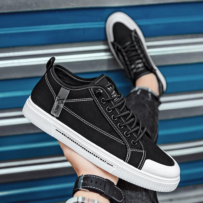 Fashio Men Casual Shoes Comfortable Canvas Shoes Lightweight Walking Sneakers Breathable Board Shoes Driving Shoes Zapato Hombre