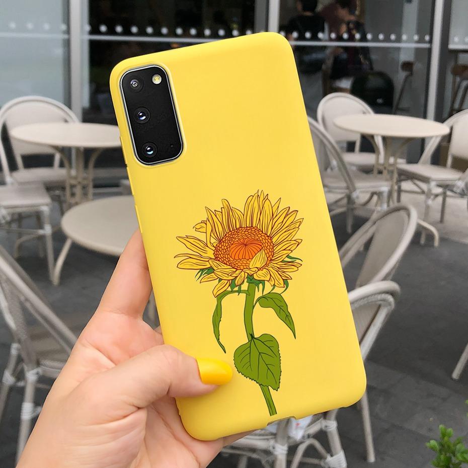 Для Samsung Galaxy S20 5G S20+ Чехол-крышка Модный Мягкий Силикон Макарон Чехлы для Телефона Для Samsung S20 FE S 20 Plus S20Plus Funda
