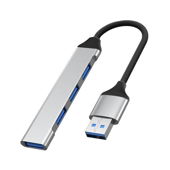USB 3.0 концентратор-удлинитель с 4 портами высокоскоростной передачи данных универсальный USB адаптер станция ультратонкий портативный концентратор данных
