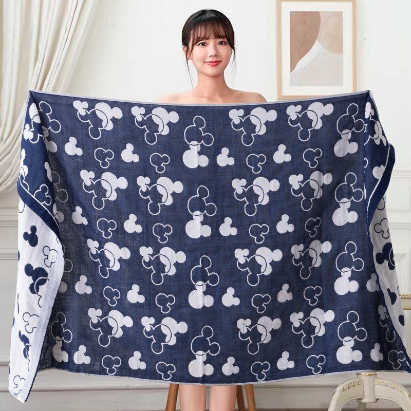 70x140 см банное полотенце из хлопковой марли для взрослых, бытовое, впитывающее, безворсовое, милое, мягкое, с рисунком из чистого хлопка, банное полотенце с песком