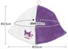 Skater Quick-Dry Sauna Hat Head Circumference 64cm Hair Drying Towel Chrome Funyumaru Sanrio BSHT1-A
