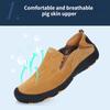 Plus Size 39-48 Men Genuine Leather Casual Shoes Comfortable Soft Sole Anti Slip Daily Walking Driving Office Loafers for Daily Wear Business