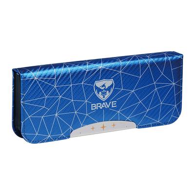 Sonic Brave Polygon Alrock Тонкий пенал на молнии, двусторонний, синий, FD-8704-B