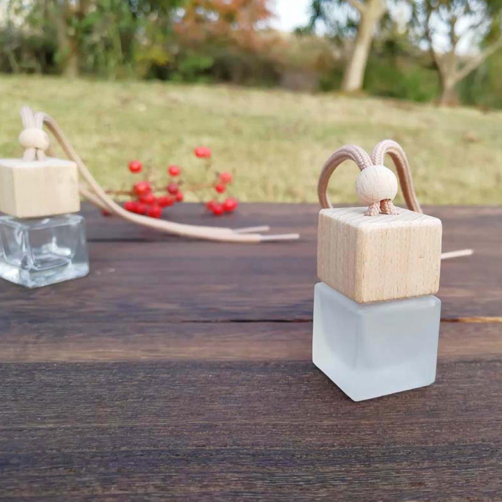Hanging Pack 3 Freshner Car Perfume Empty Bottle Refillable Fragrance Diffuser Empty Glass Bottl