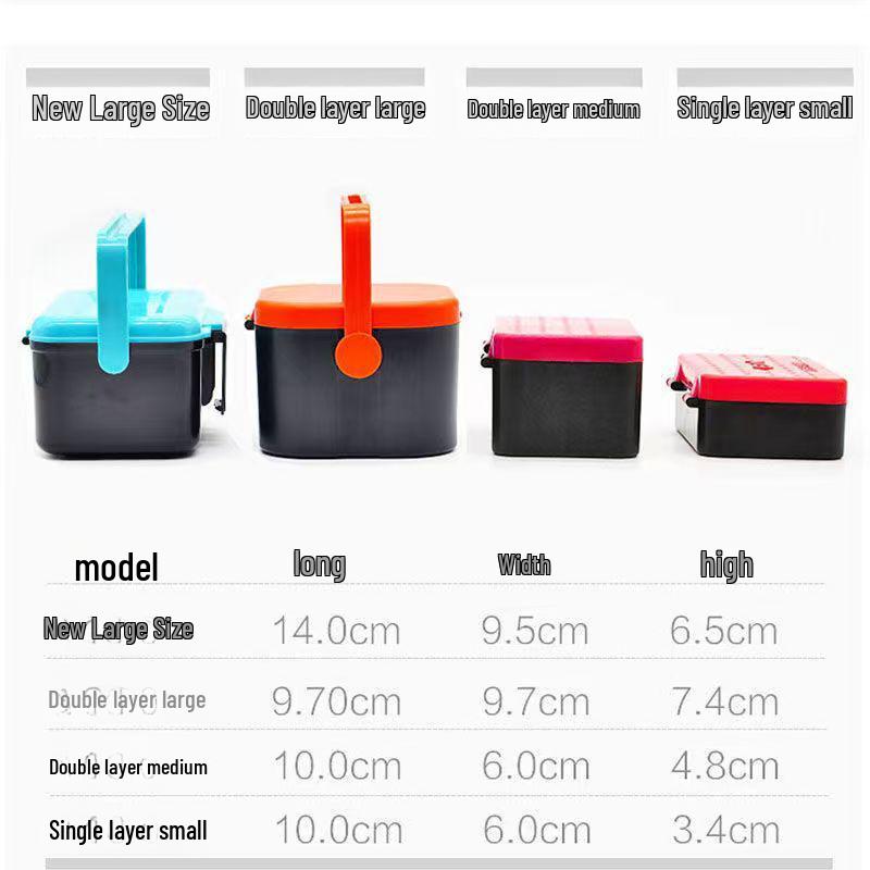 Многоцелевой ящик для живой наживки для дождевых и песчаных червей - Аксессуар для рыболовных снастей