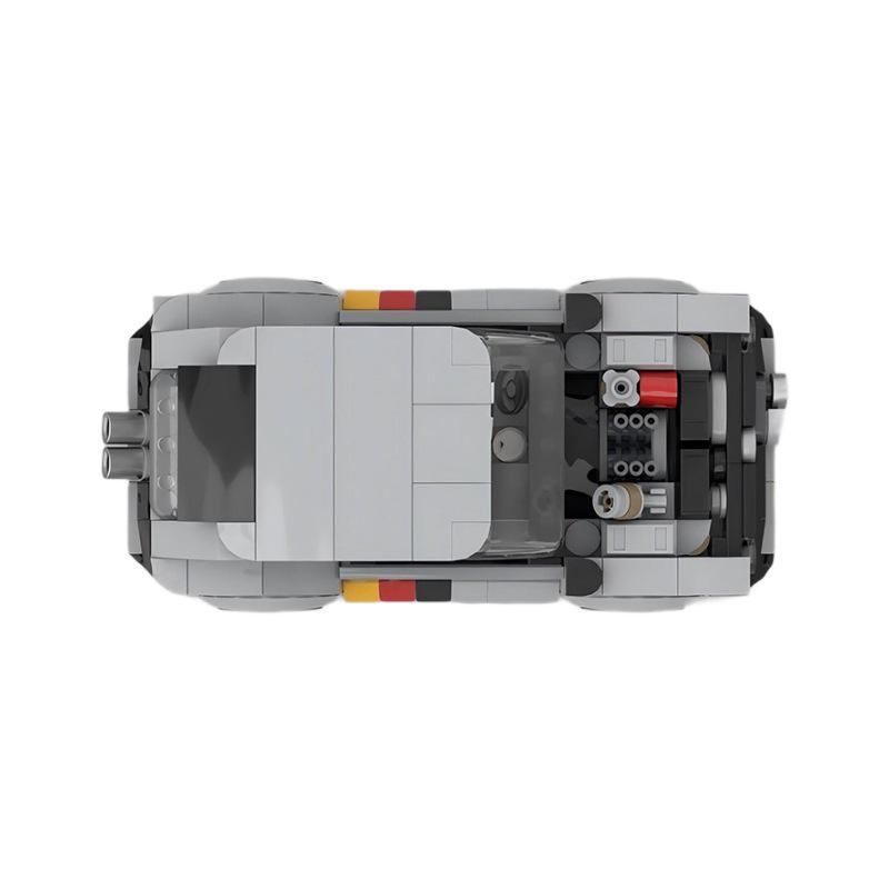 MOC Совместимый с Lego 8-шиповый Volkswagen Golf GTI Mk1 Обучающая строительная игрушка