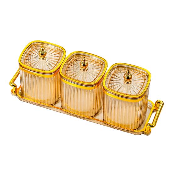 Банка для хранения приправ, контейнер для хранения продуктов, не содержит BPA, прозрачный дизайн, универсальная герметичная банка для специй с пылезащитной крышкой