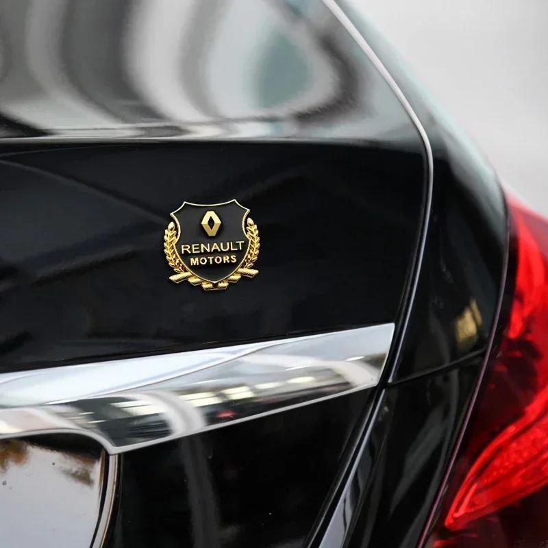 2026 Горячие Колпаки на ступицу для Renault Для Renault Megane 2 Duster Logan Captur Clio Fluence Kadjar 2 шт. 3D Наклейка на кузов/багажник автомобиля