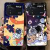 Мультяшный чехол-астронавт для Xiaomi Poco F8 X3 X4 X5 X7 Pro F3 C71 M5 F1 C50 M3 M4 M7 C75 C61 Funda Чехол для телефона