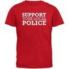Support Your Local Police Cops T Shirt Tee Blue Line