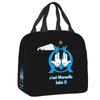 Custom Jul French Rapper Hip Hop Portable Lunch Boxes Women Waterproof Thermal Cooler Food Insulated Lunch Bag Office Work