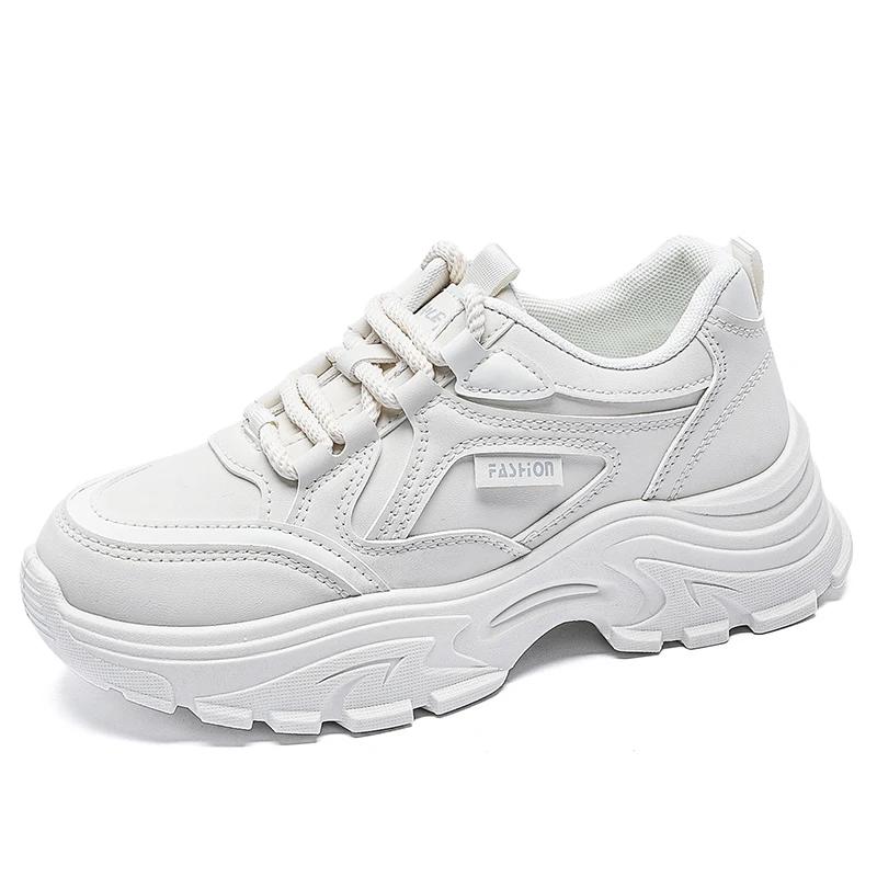 Round Nose Spring-autumn Runing Shoes For Woman Casual Run And Walk Women's Colorful Sneakers Sport Portable Luxury Brand