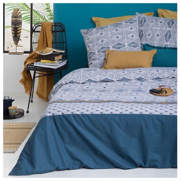 Housse de couette + 2 taies 220 x 240 cm Contemporain