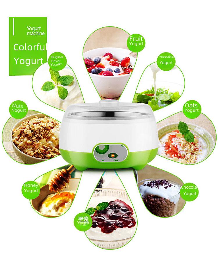 Автоматическая йогуртница из нержавеющей стали — для домашнего и коммерческого использования, с возможностью подарка
