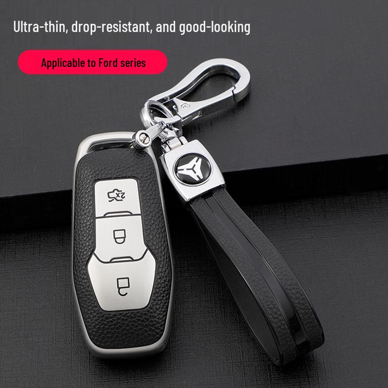 Ford Key Case: Premium Full-Wrap Protective Shell for Mondeo, Explorer, Mustang - Suitable for Men and Women
