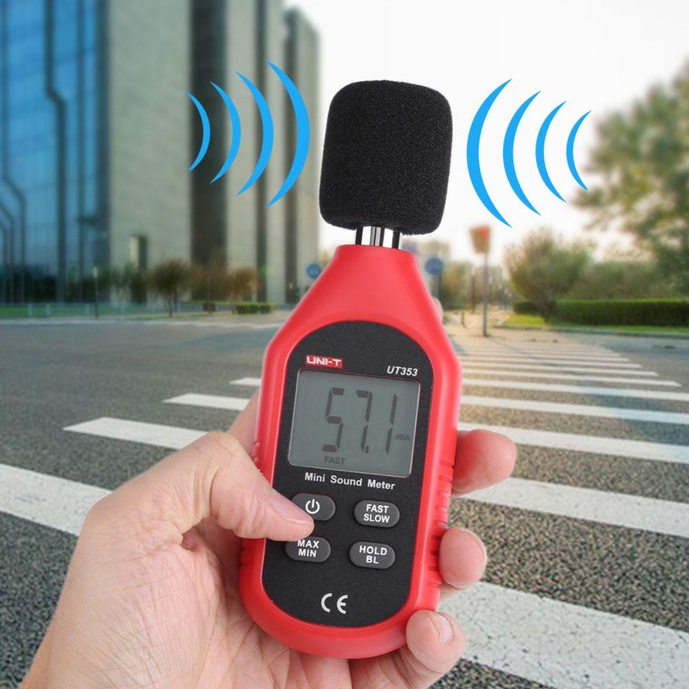 Data Hold Function Digital Sound Level Meter Portable SPL Meter Environmental Testing
