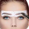 24 Pairs Eyebrow Stencil Professional Card Template Supply New Eyebrow StickerAS