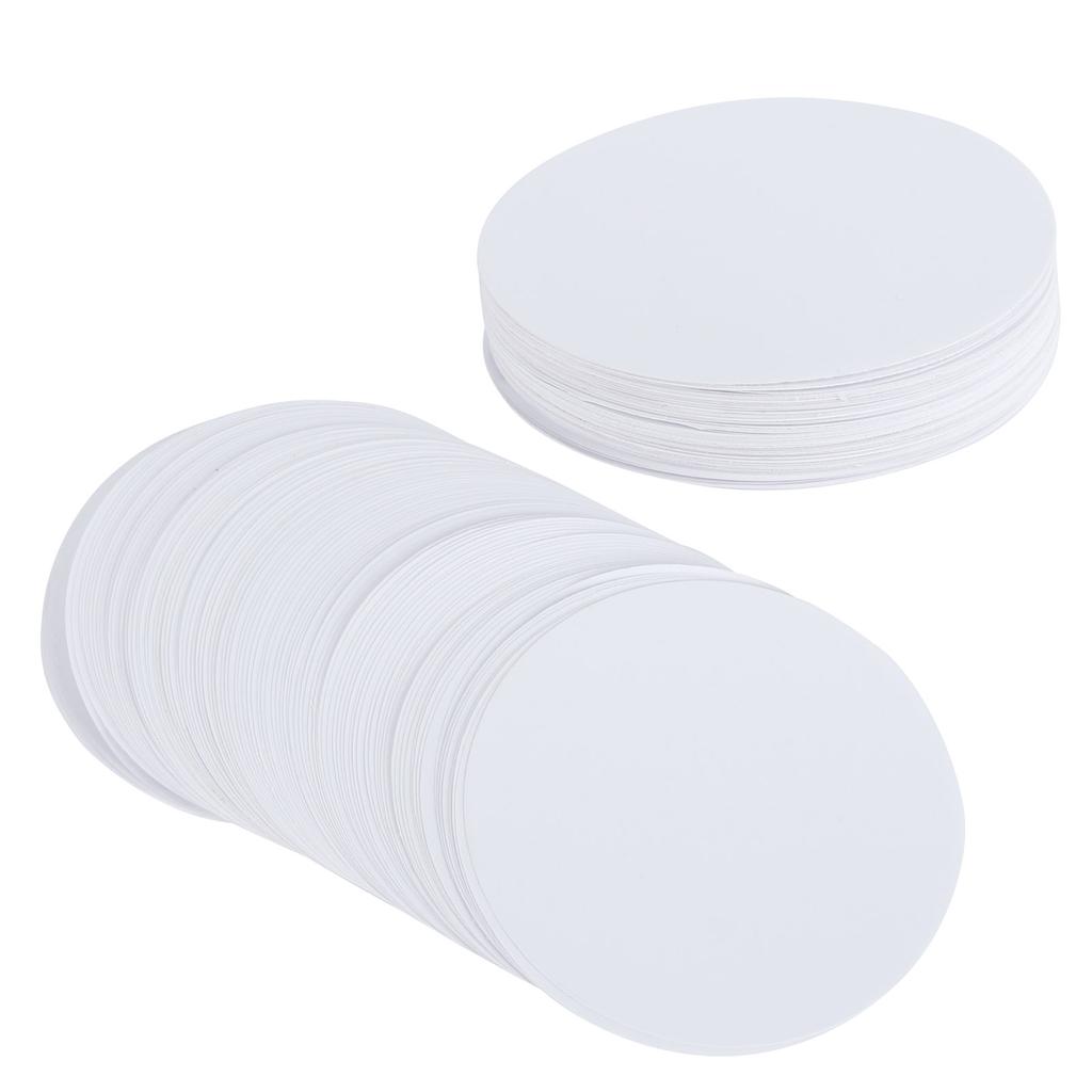 100Pcs Blank Badge Paper Photo Printer Machine Supplies DIY Painting HandMade Craft(58mm )
