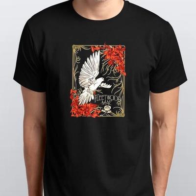 Fleetwood Mac Классический Рок Унисекс Футболка S M L XL XXL 3 4 XL цвета Черный