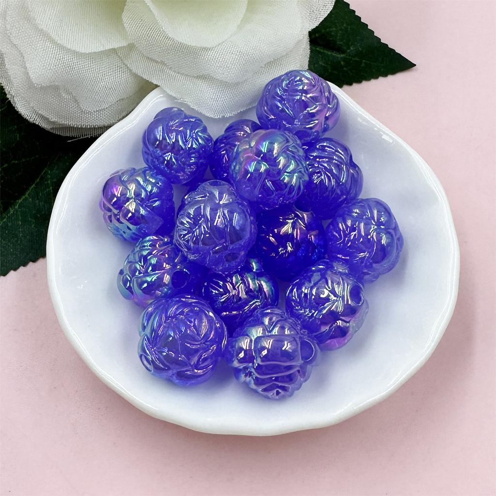 DIY акриловые браслеты 15 мм модные цветы 15 шт. для ожерелья свободные бусины аксессуары для изготовления ювелирных изделий