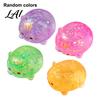 Decompression Toy 1/2/3Pcs Mini Cat Squeeze Stress Relief Clear Glitter Kitten Portable Ball Sugar Sensory Fidget Party Favors