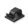 50pcs Self Adhesive Outdoor Cable Clips Light Clip Decoration Cord Management  Clamps Cable For Fairy Light Car, Office And Home