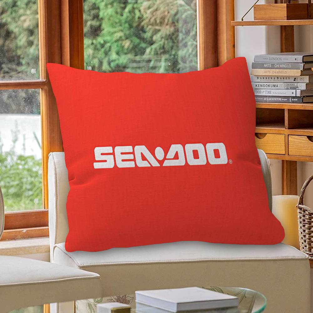 S-Sea D-Doo Seadoo Офисная Подушка Наволочка Чехол на Подушку Автомобиля 45X45СМ Наволочка для Подушки под Поясницу Чехол на Подушку Дивана