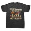 Pick Mushrooms Is In My DNA Mycology Tshirt Fashion Summer Casual T Shirt Oneck Tees Tops Unisex Oversized Fitness Tshirt