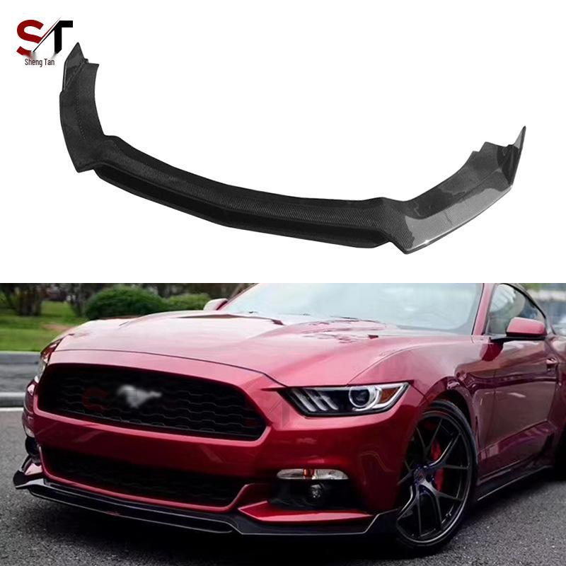 Передний сплиттер губы из углеродного волокна для Ford Mustang 2015-2017