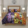 N-Naruto U-Uzumaki N-Naruto Anime Bedding Set with Duvet Cover Lightweight Microfiber Teen Bedroom Decor Twin Full Queen King Size
