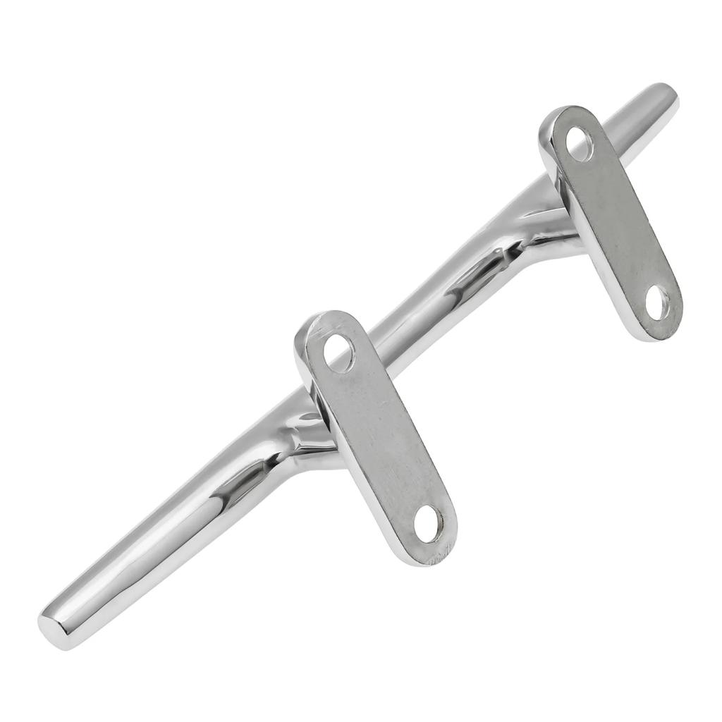 5" 6" 8" 10" 12" Stainless Steel Mirror Finish Heavy Duty Boat Hollow Base Cleat Circular Bolt Marine Marine Yacht Accessories